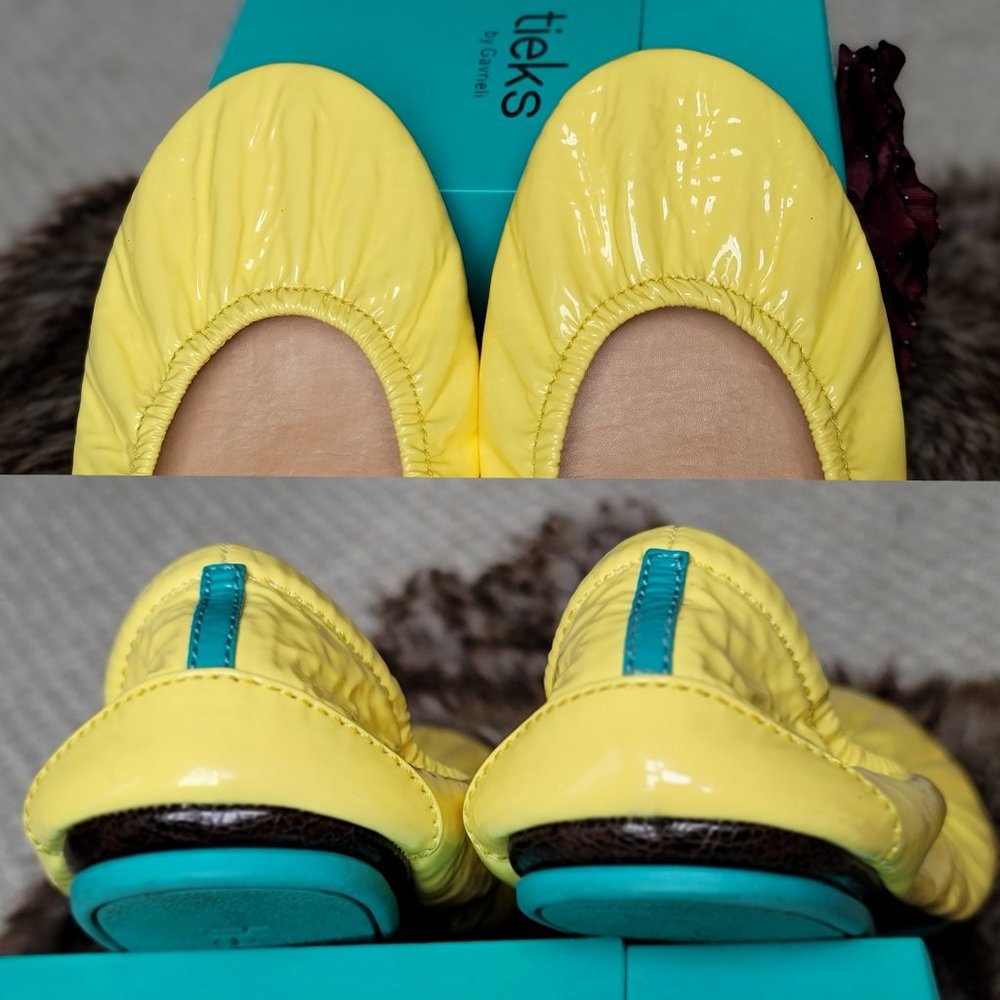 Tieks Lemon Patent size 7 - Picture 7 of 10